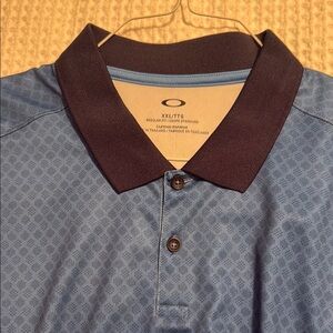 Oakley Men's Blue Polo Shirt